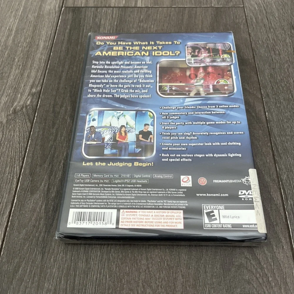 Karaoke Revolution American Idol Encore - Sony PlayStation 2